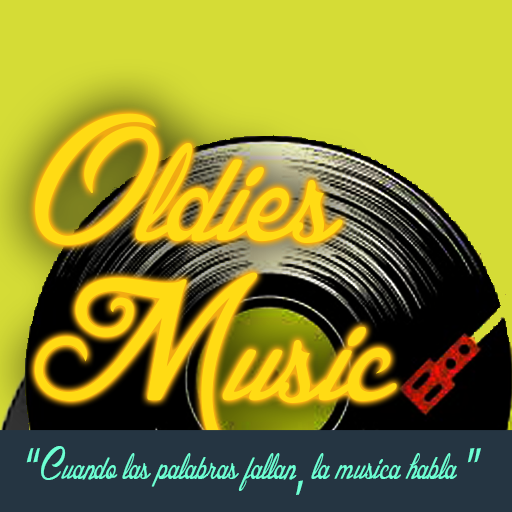 50s 60s 70s Oldies Music Radio logo