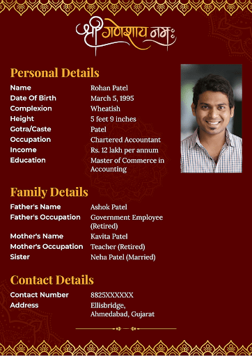 Marriage Biodata App 2025