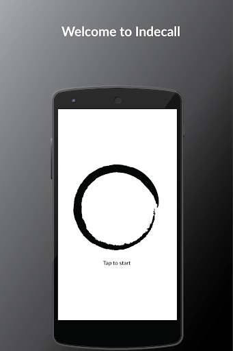 Android application Indecall screenshort