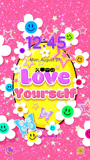 Smile Loveyourself - Wallpaper Screen 2