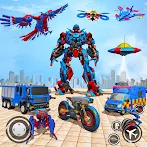 Police Fire Truck: Robot Games