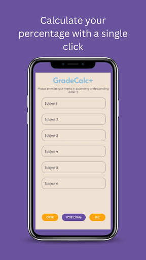 Android application GradeCalc+ screenshort