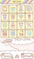 screenshot of PinkTheme-Castles in theClouds