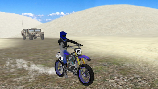 Android application Offroad Bike Rider Simulator screenshort