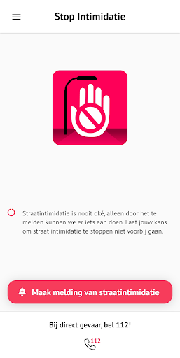 Android application Stop Intimidatie screenshort