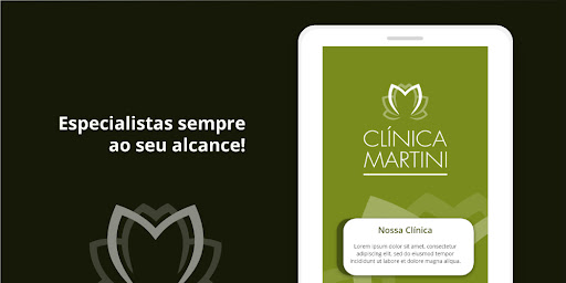 Android application Clinica Martini screenshort