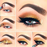 Eye Makeup Video Tutorial Step icon