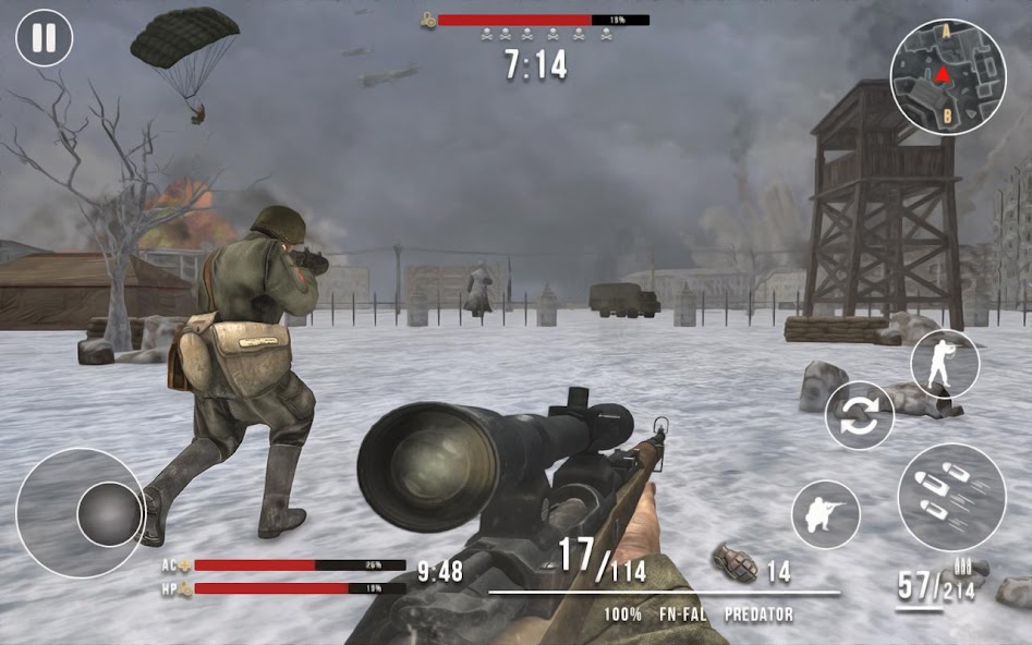 World War 2 Shooter MOD APK - offline (GOD MODE/UNLIMITED GOLD) Download -  StorePlay Apk