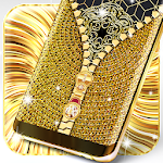Cover Image of Download Gold lock screen  APK