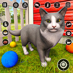 Gambar ikon Game Simulasi Kucing Offline