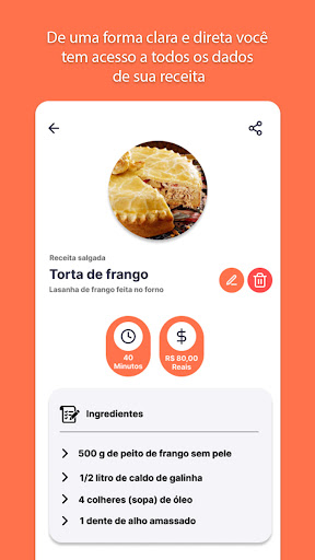 Mini-chef: Receitas Screen 3