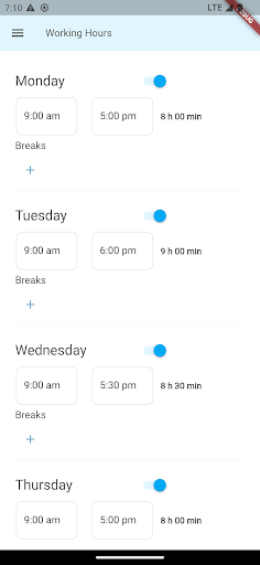 Receptioner Business Screen 3