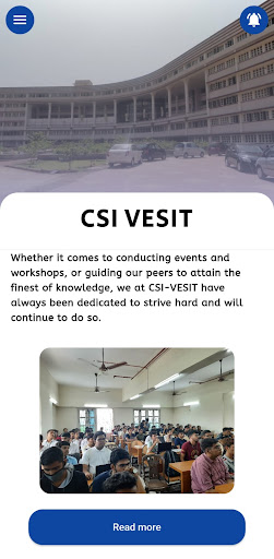 Android application CSI-VESIT screenshort