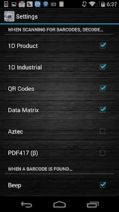Barcode Scanner Pro 1.3.03 Screenshots 4