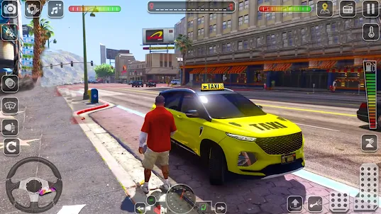 Simulador de juegos de taxi
