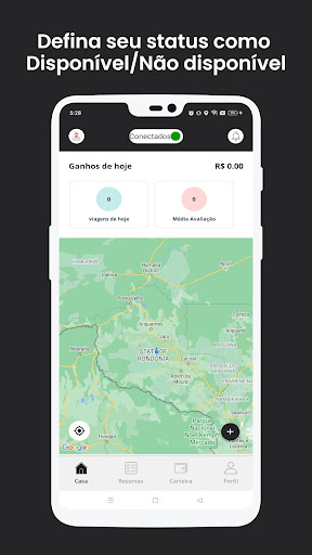 ViaBee Motorista Screen 2