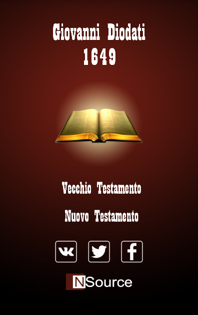 La Bibbia. Giovanni Diodati. - 1.9 - (Android)