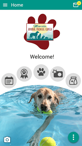 Android application Monrovia Animal Med Center screenshort