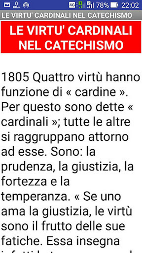 Virtù cardinali Screen 2
