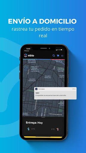 Android application Nbio screenshort