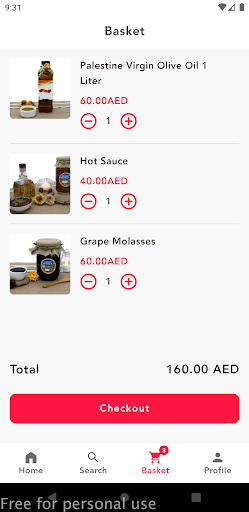 Nablus Foodstuff Screen 3