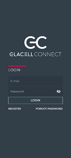 Android application Glacell Connect screenshort