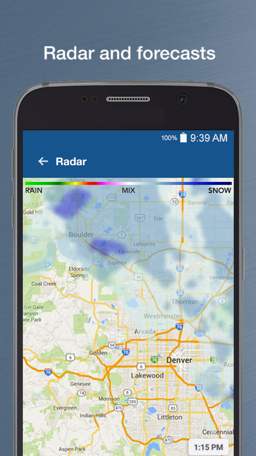 Android application Denver 7+ Colorado News screenshort