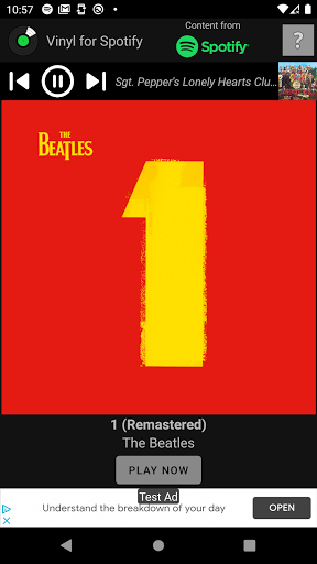 Vinyl for Spotify Screen 2