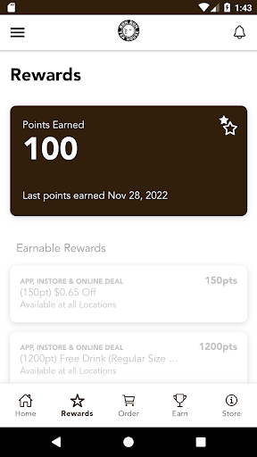 Bon Bon Tea House Rewards Screen 2