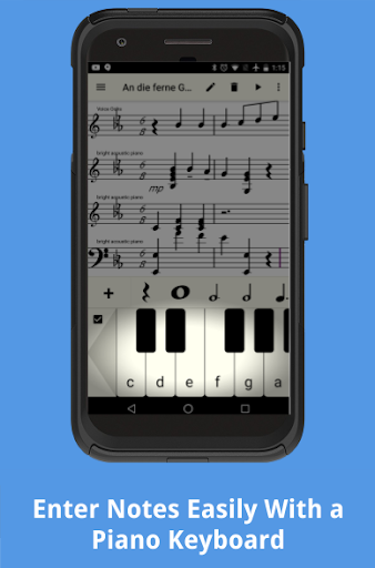 Compose sheet music Screen 2