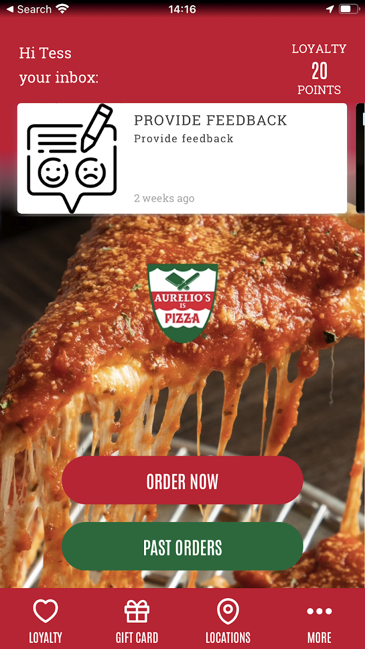 New Aurelio’s Pizza Codes