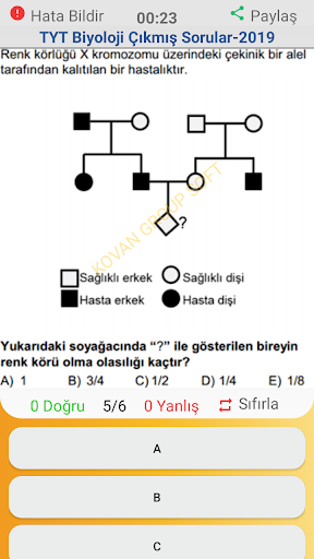 YKS Fizik Kimya Biyoloji Çıkmış Sorular