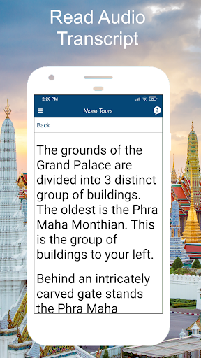 Screenshot of Bangkok Grand Palace Guide