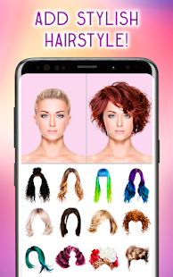 Hairstyles Photo Editor 1.3.8 APK screenshots 3