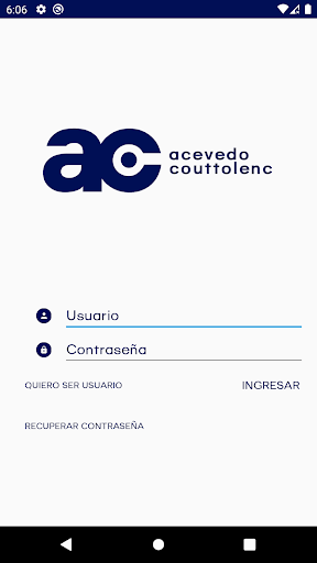Android application Seguros AC screenshort