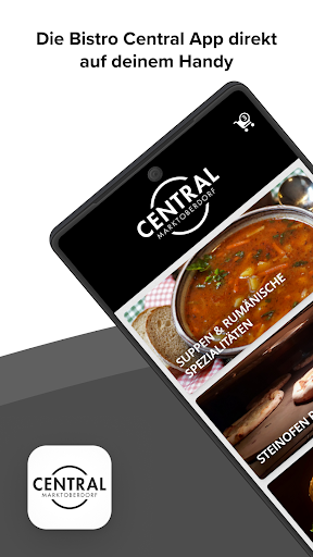 Android application Bistro Central Marktoberdorf screenshort