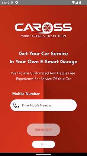 Android application Caross screenshort