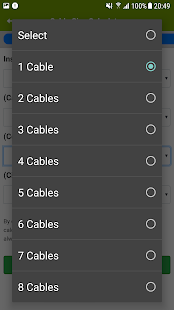 Cable Calculator Screenshot