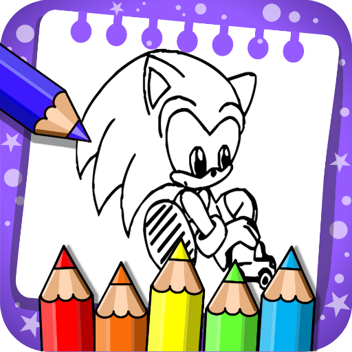 Desenhos de Sonic para colorir (120). Pintar e imprimir