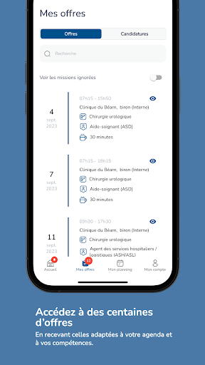 Staffelio Screen 2