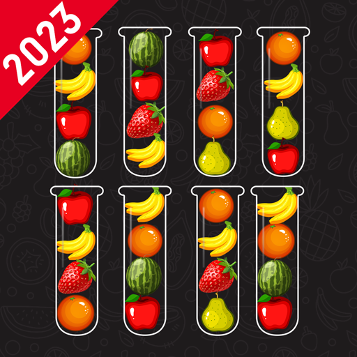 Crazy Fruit Sort Challenge 3D