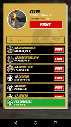 MMA Quest - To Real Fight Fans - Screenshot 3