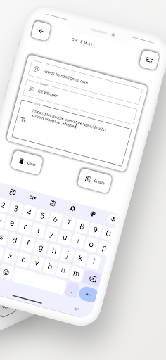 QR Whisper (Beta) Screen 2