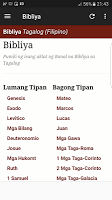 screenshot of Tagalog Bible - Ang Biblia