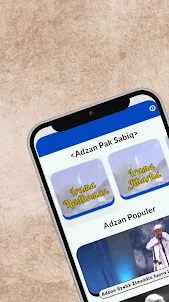 Adzan Pak Sabiq Merdu