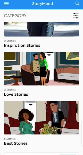 Android application Storymood - Audio Book screenshort