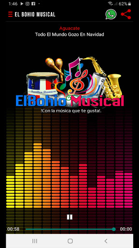 Android application El Bohío Musical screenshort
