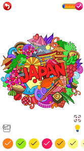 Imágen 2 Japenese Paint by Number Book android