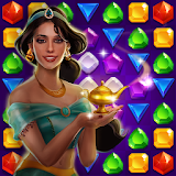 Genies & Gold - Match 3 Jewel & Gem Adventure icon