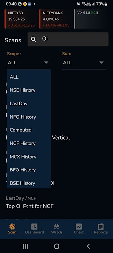 Android application FoxEod screenshort